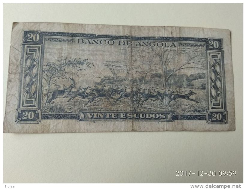 20 Escudos 1962 - Angola