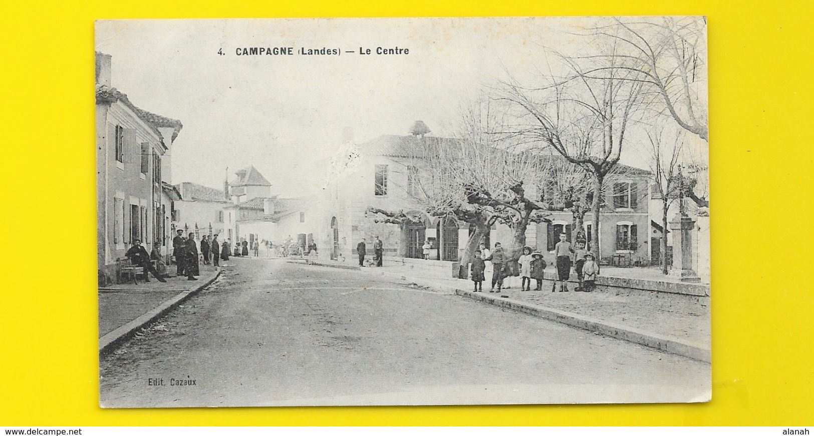 CAMPAGNE Rare Le Centre (Cazaux) Landes (40) - Sonstige & Ohne Zuordnung