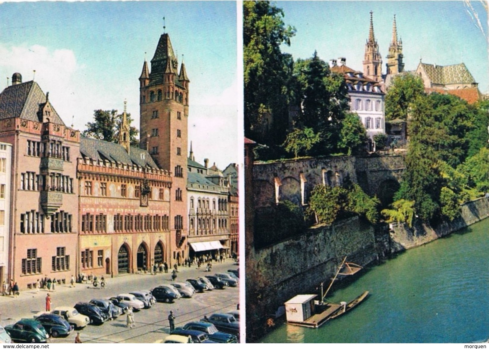 26837. Postal BASEL (Suisse) 1973. Flamme ZOO Basel. Rinoceronte - Rinocerontes