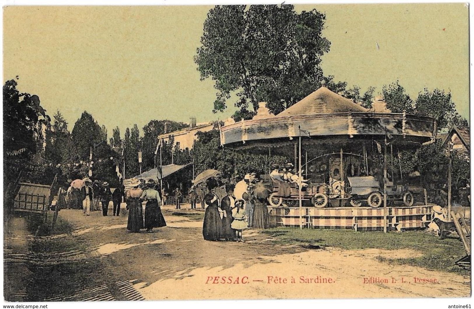 PESSAC --Fête à Sardine - (Beau Plan De Manége ) - Pessac