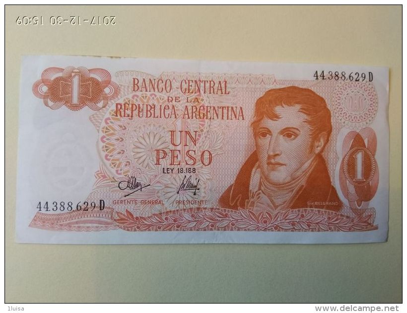 1 Peso 1974 - Argentina
