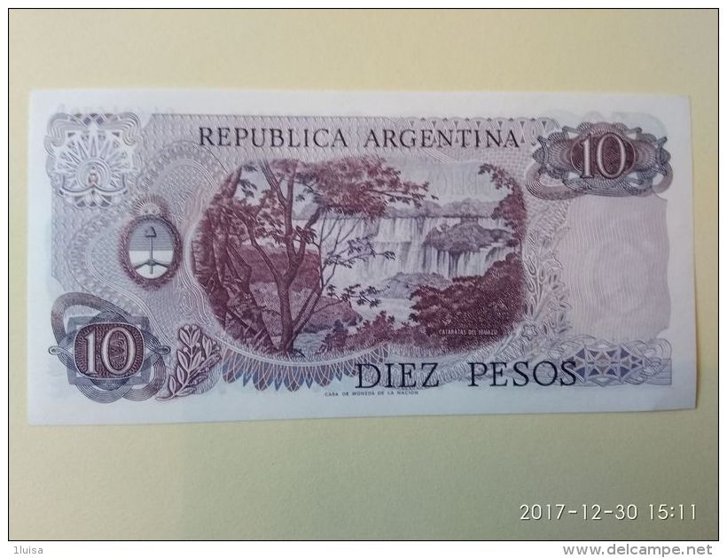 10 Pesos 1974 - Argentina