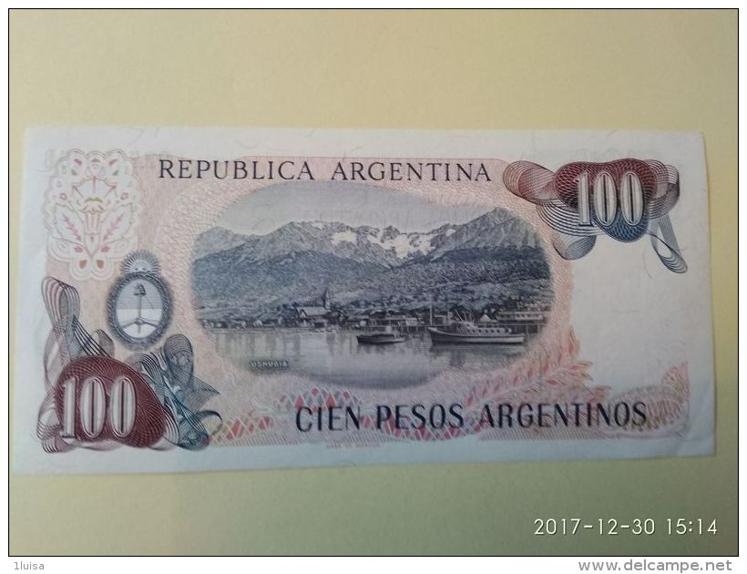 100 Pesos 1983 - Argentinië