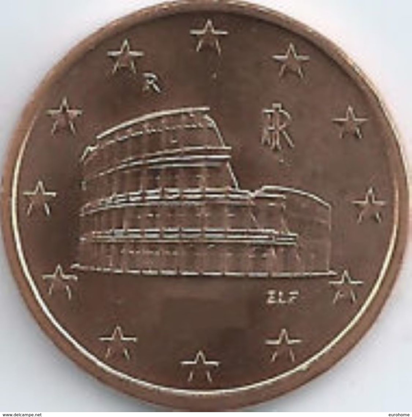 Italie 2015     5  Cent   UNC Uit De Rol  UNC Du Rouleaux  !! - Italie