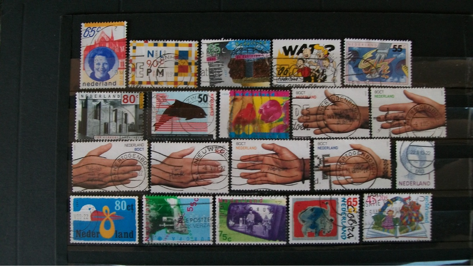 Netherlands Mini Collection Of 100 Used Stamps - Collections (without Album)