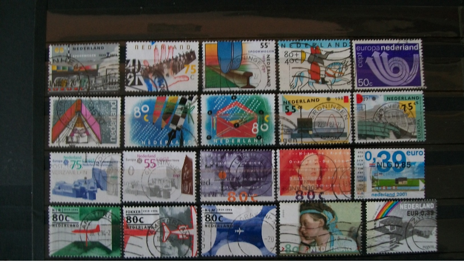 Netherlands Mini Collection Of 100 Used Stamps - Collections (without Album)