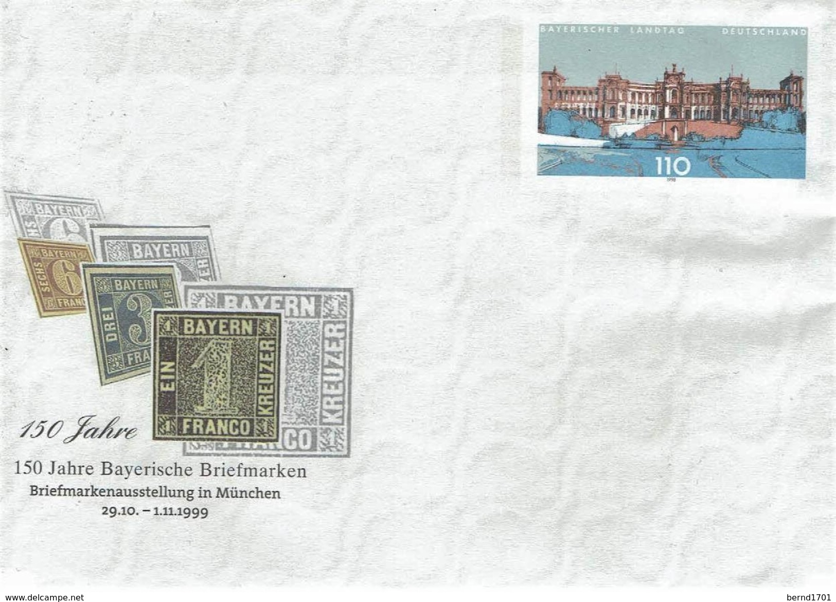 Germany - Ganzsache Umschlag Ungebraucht / Cover Mint (x726) - Enveloppes - Neuves