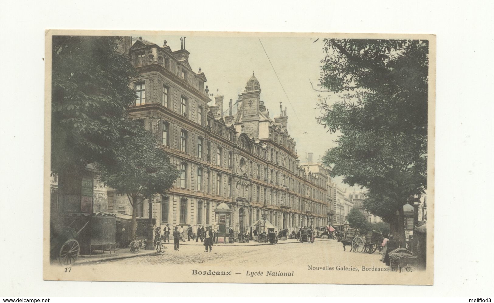 33/ CPA  A 1900 - Bordeaux  - Lycée National - Bordeaux