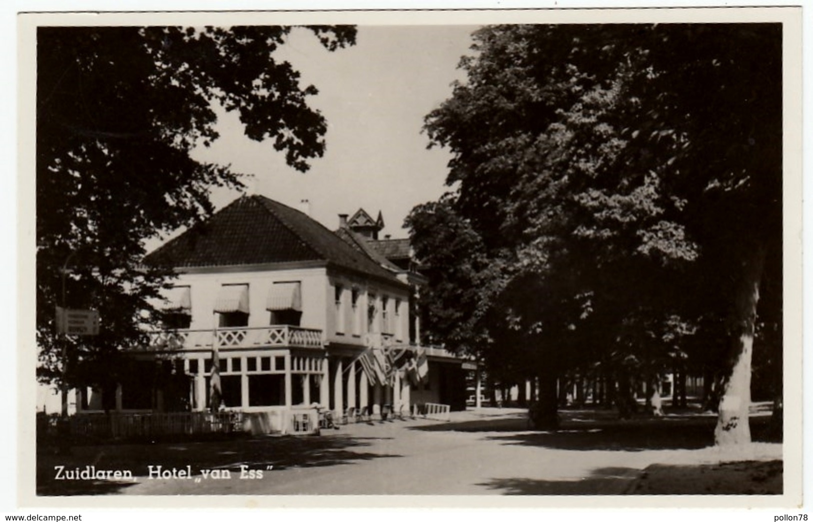 ZUIDLAREN - HOTEL "VAN ESS" - DRENTHE - Vedi Retro - F.p. - Zuidlaren