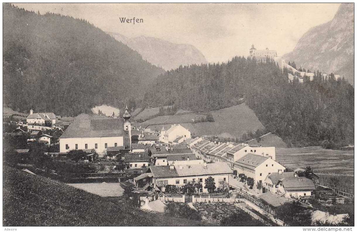 WERFEN (Salzburg) - Gel.1907 Von Werfen Nach Berndorf - Werfen