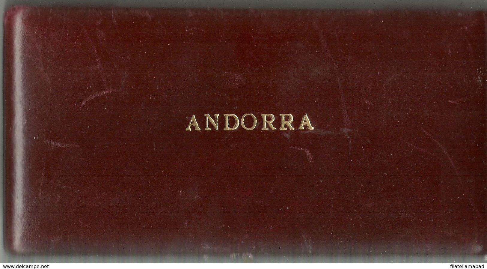 ANDORRA SERIE DE 8 MONEDAS DE PLATA FDC. AÑOS 1960-63-64 Y 1965 PRESENTADAS EN UN ESTUCHE ORIGINAL DE EPOCA.. - Andorra