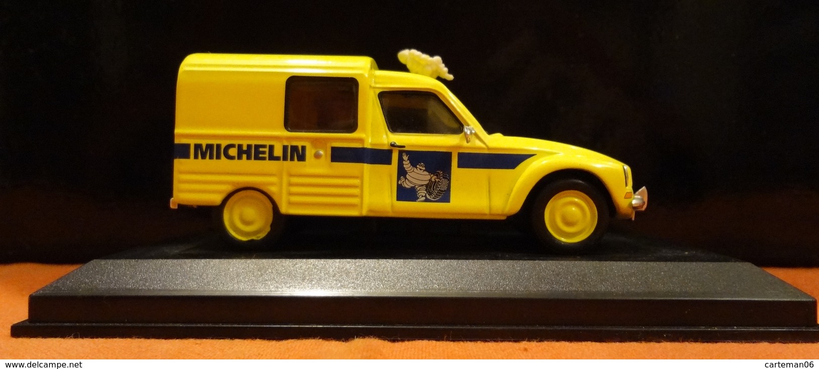 Voiture - Citroën Acadiane "Michelin" - 1/43 (bibendum) - Autres & Non Classés