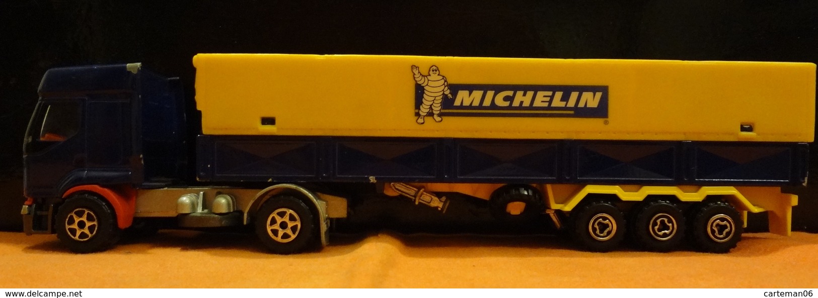 Camion - Poids Lourd - Renault Premium  "Michelin" - Majorette 1/60 (bibendum) - Vrachtwagens, Bus En Werken