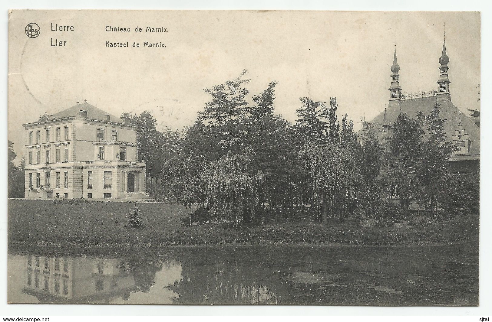 LIER Kasteel De Marnix - Château De Marnix - Verstuurd Naar Mechelen 1913 - Lier