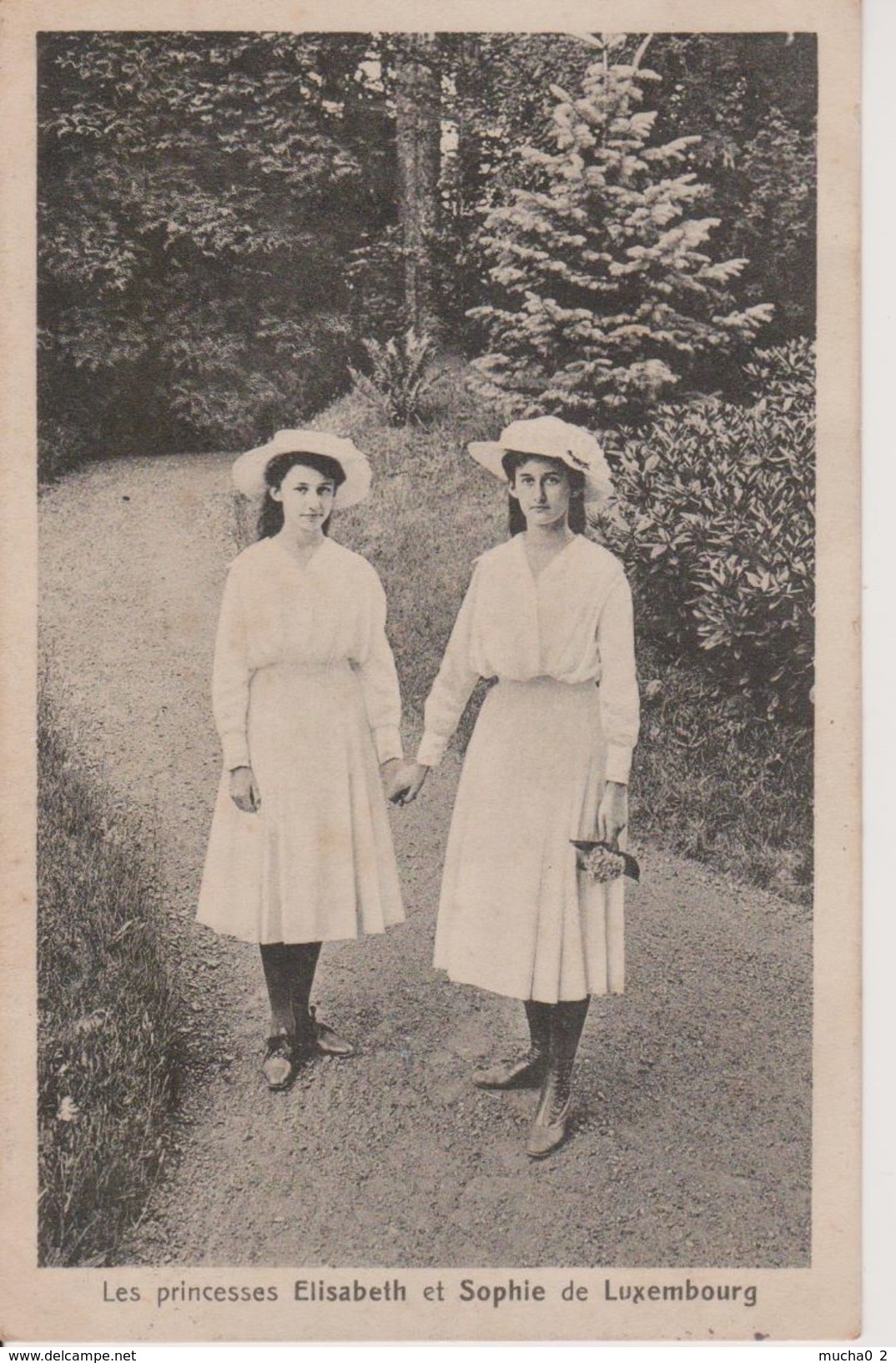 LUXEMBOURG - PRINCESSES ELISABETH ET SOPHIE - Famille Grand-Ducale