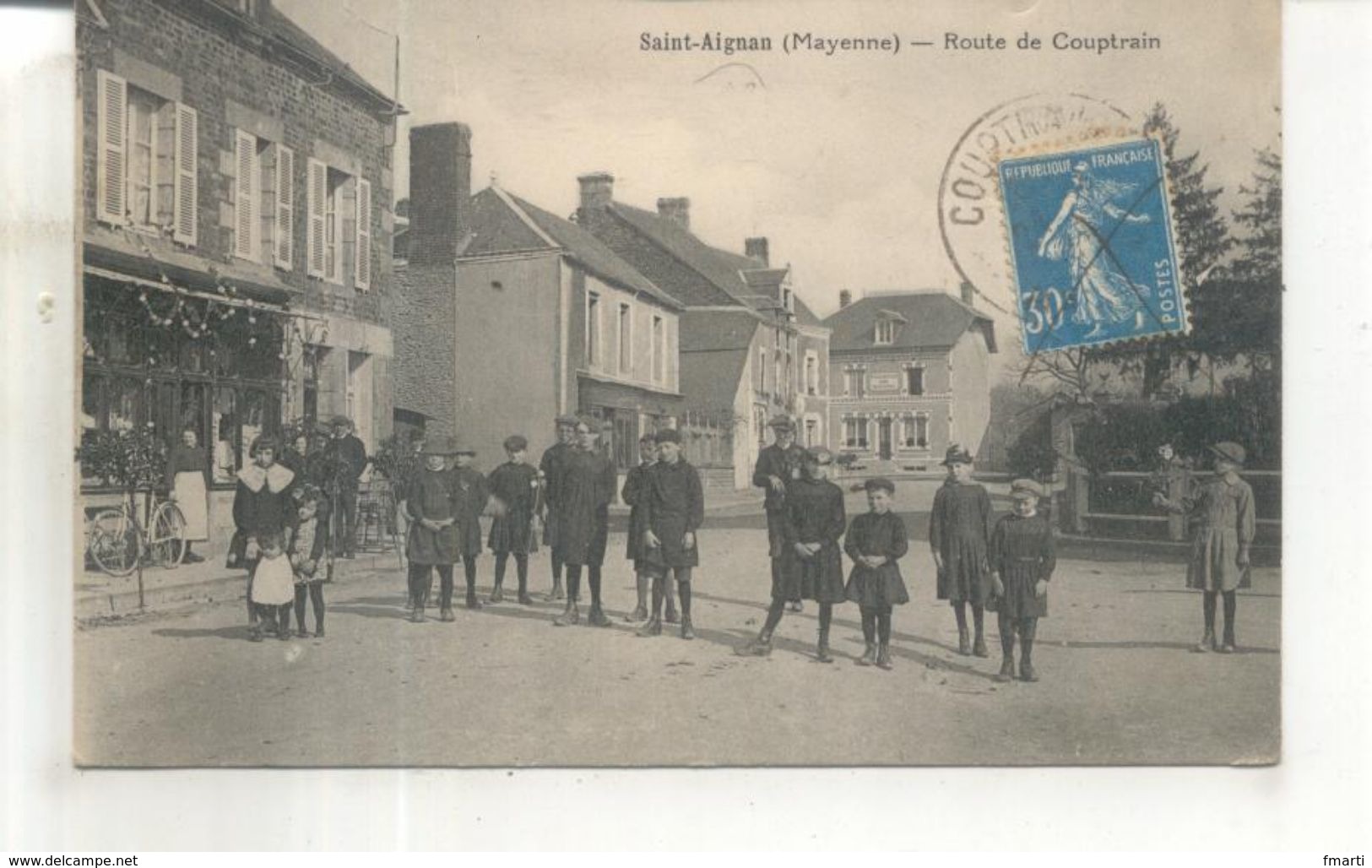 Saint Aignan (Mayenne), Route De Couptrain - Saint Aignan Sur Roe