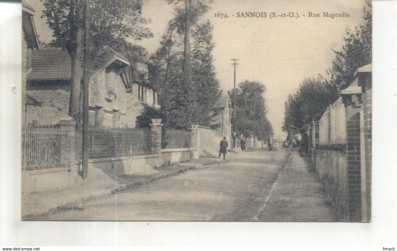 1674. Sannois, Rue Magendie - Sannois