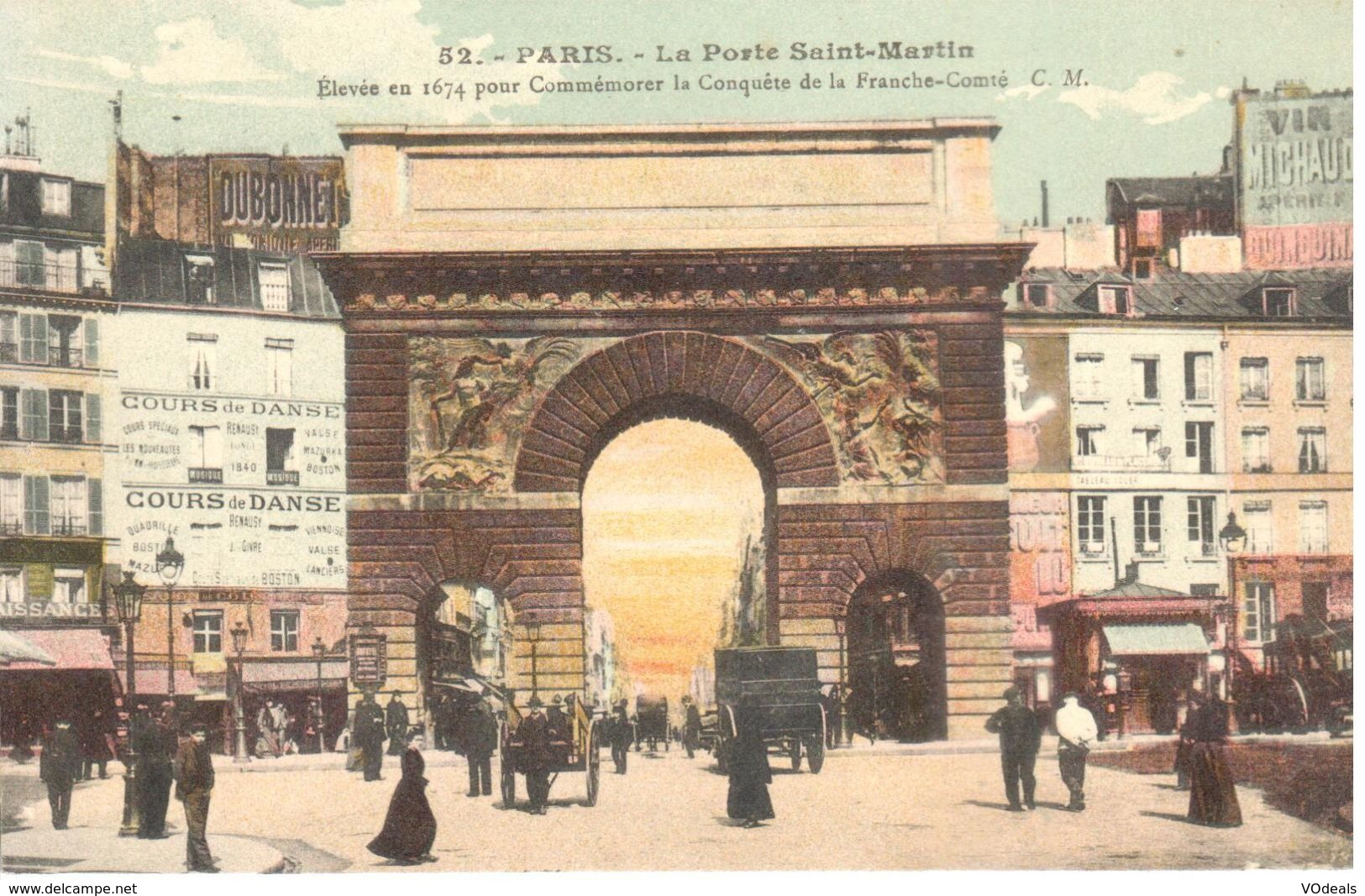 (75) Paris - CPA - La Porte Saint-Martin - Panthéon
