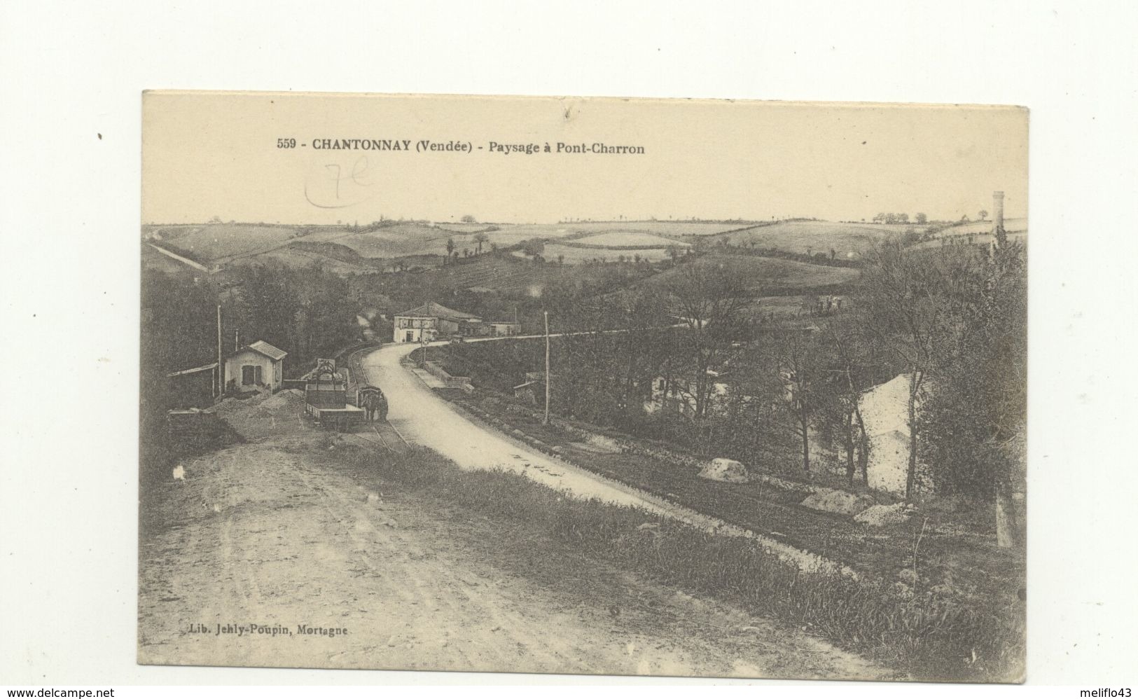 85/ CPA - Chantonnay - Paysage De Pont Charron - Chantonnay