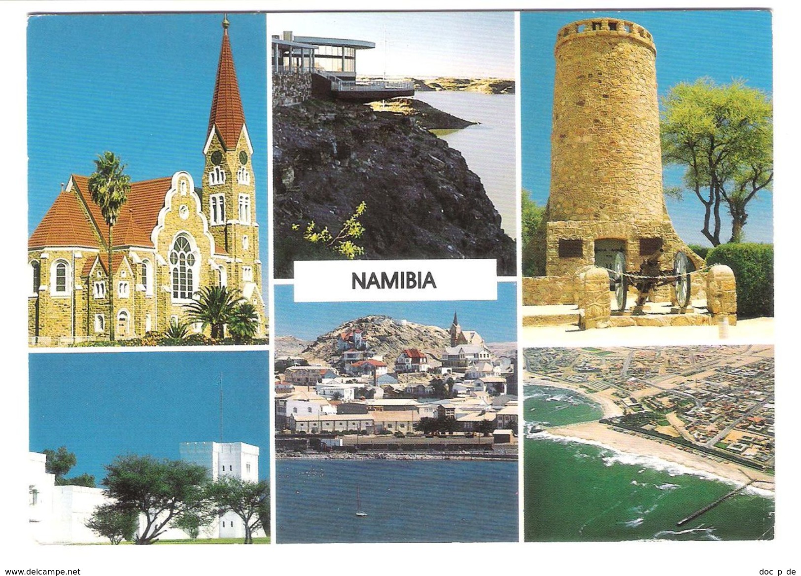 Namibia - Views - German Lutheran Church - Namibië