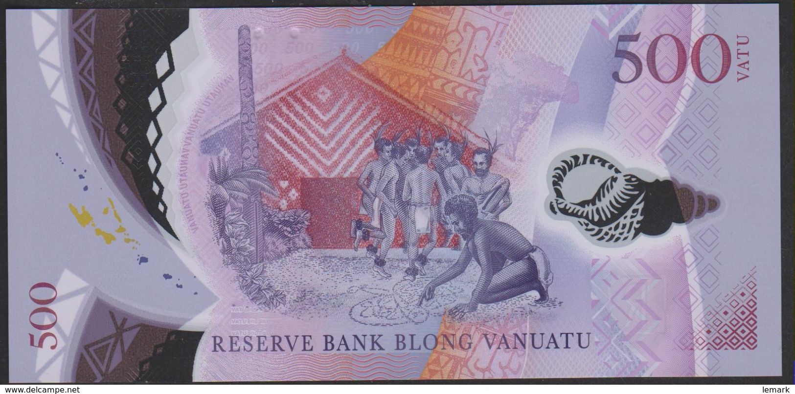 Vanuatu 500 Vatu 2017 Pnew UNC - Vanuatu