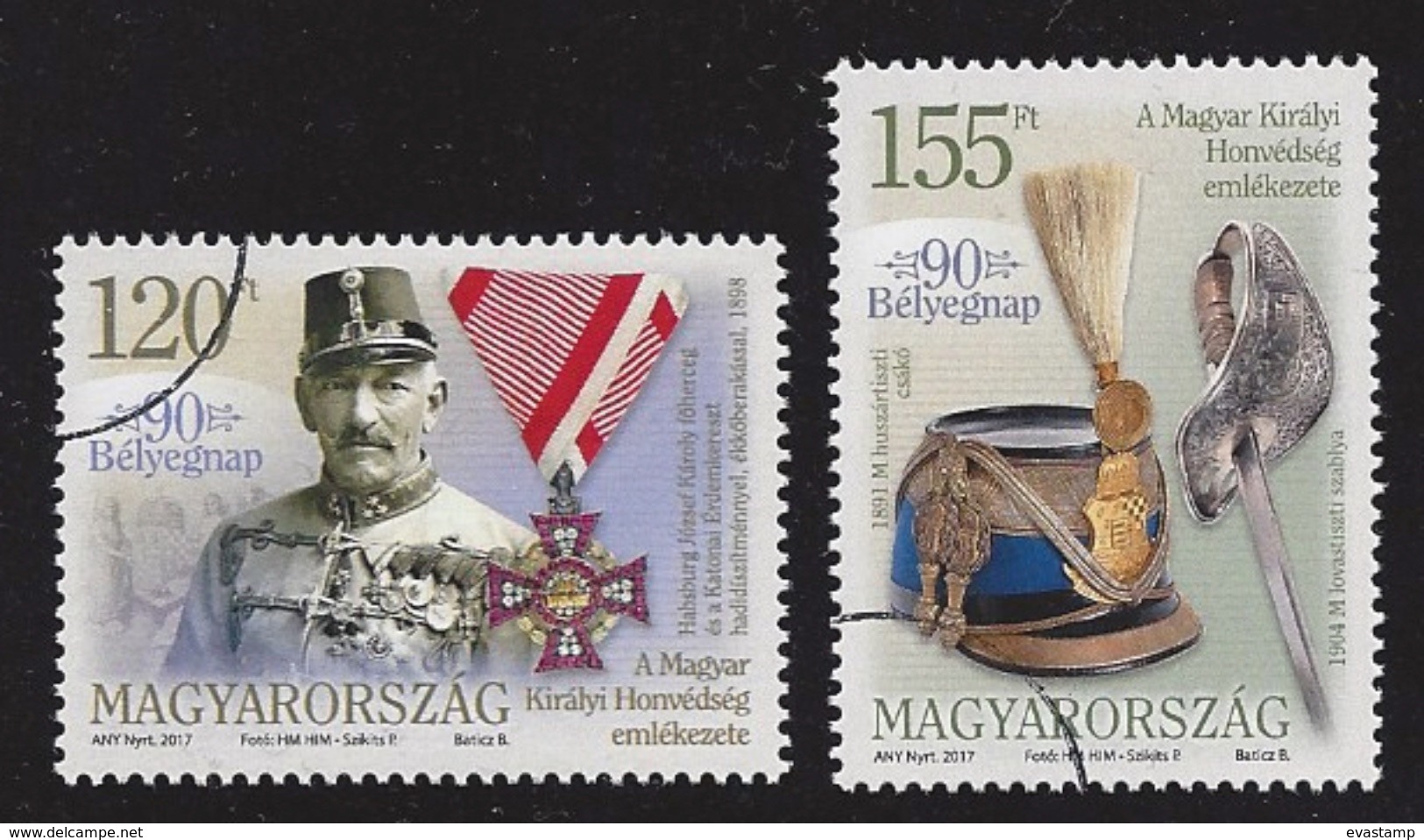 HUNGARY - 2017.Cpl.Set -  90th Stamp Day / In Memory Of The Hungarian Royal Army  SPECIMEN!!! - Essais, épreuves & Réimpressions