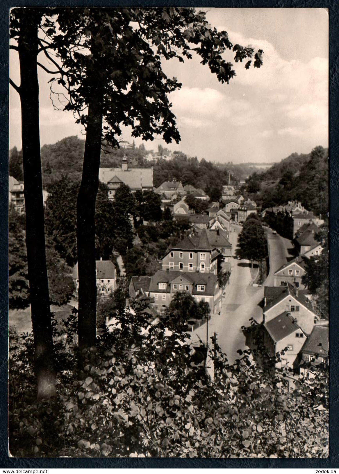 B0153 - Tharandt - Oberer Stadtteil - Nachgebühr Stempel Höckendorf 1964 - Tharandt