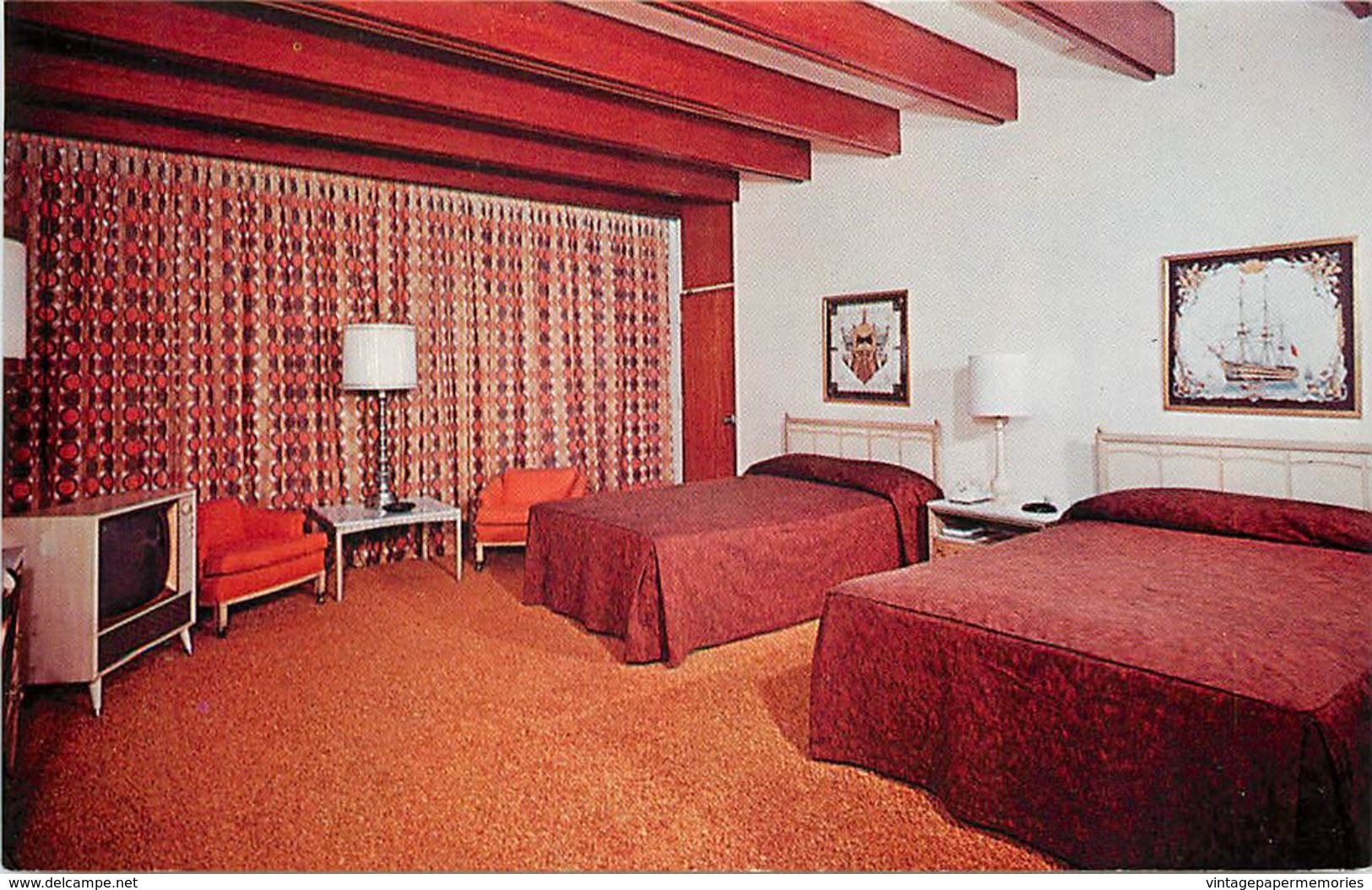 276591-Mississippi, Biloxi, Broadwater Beach Hotel, Room Interior, Dexter Press No 62232-B - Altri & Non Classificati