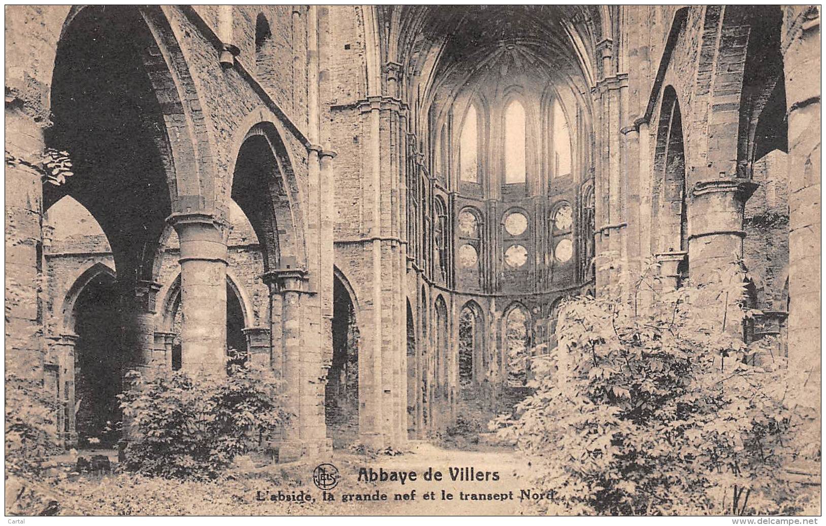 ABBAYE De VILLERS - L'abside, La Grande Nef Et Le Transept Nord - Villers-la-Ville
