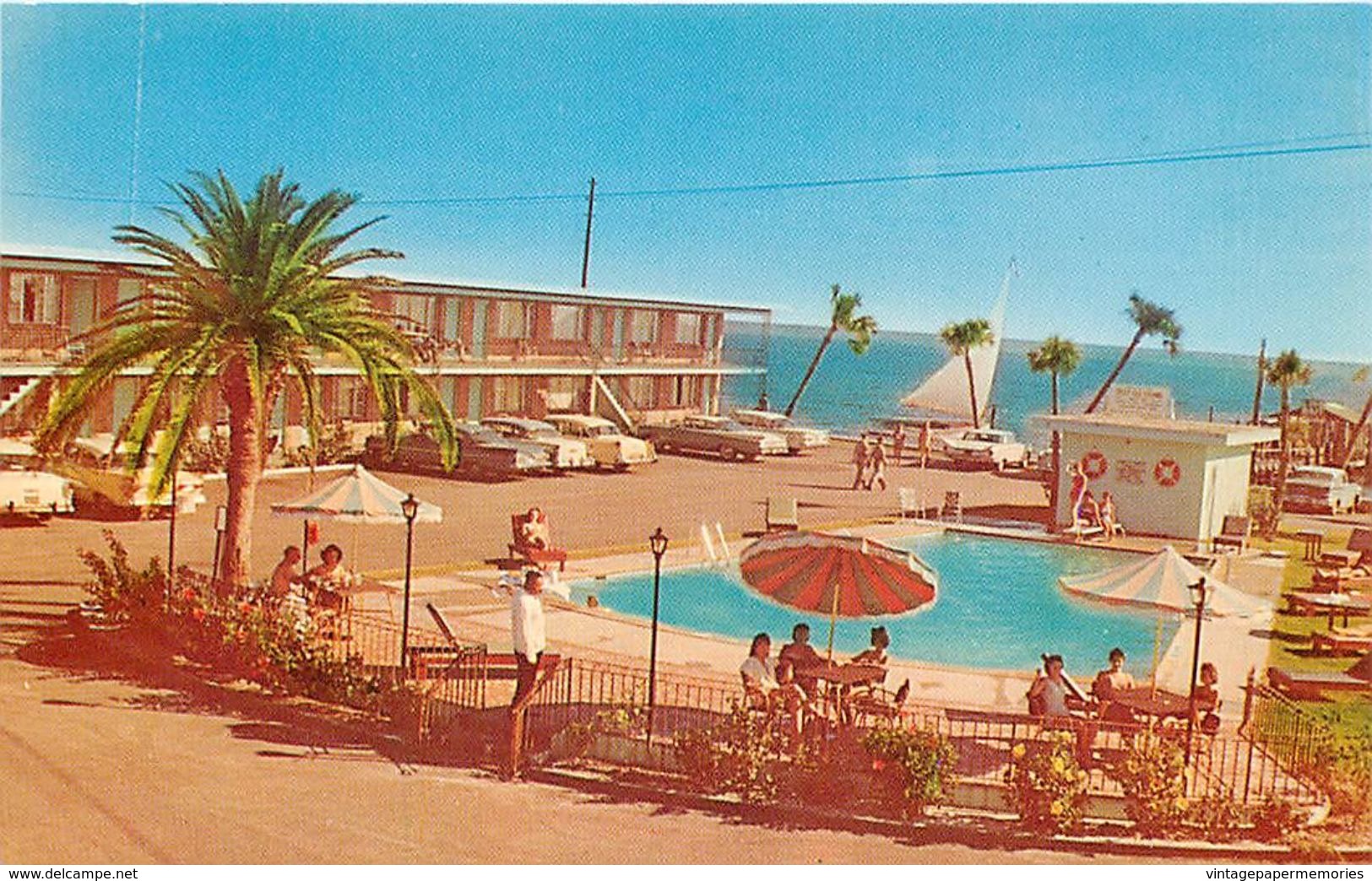 276615-Mississippi, Biloxi, Bungalow Motel, Swimming Pool, First Line Products By Dexter Press No 31301-B - Other & Unclassified