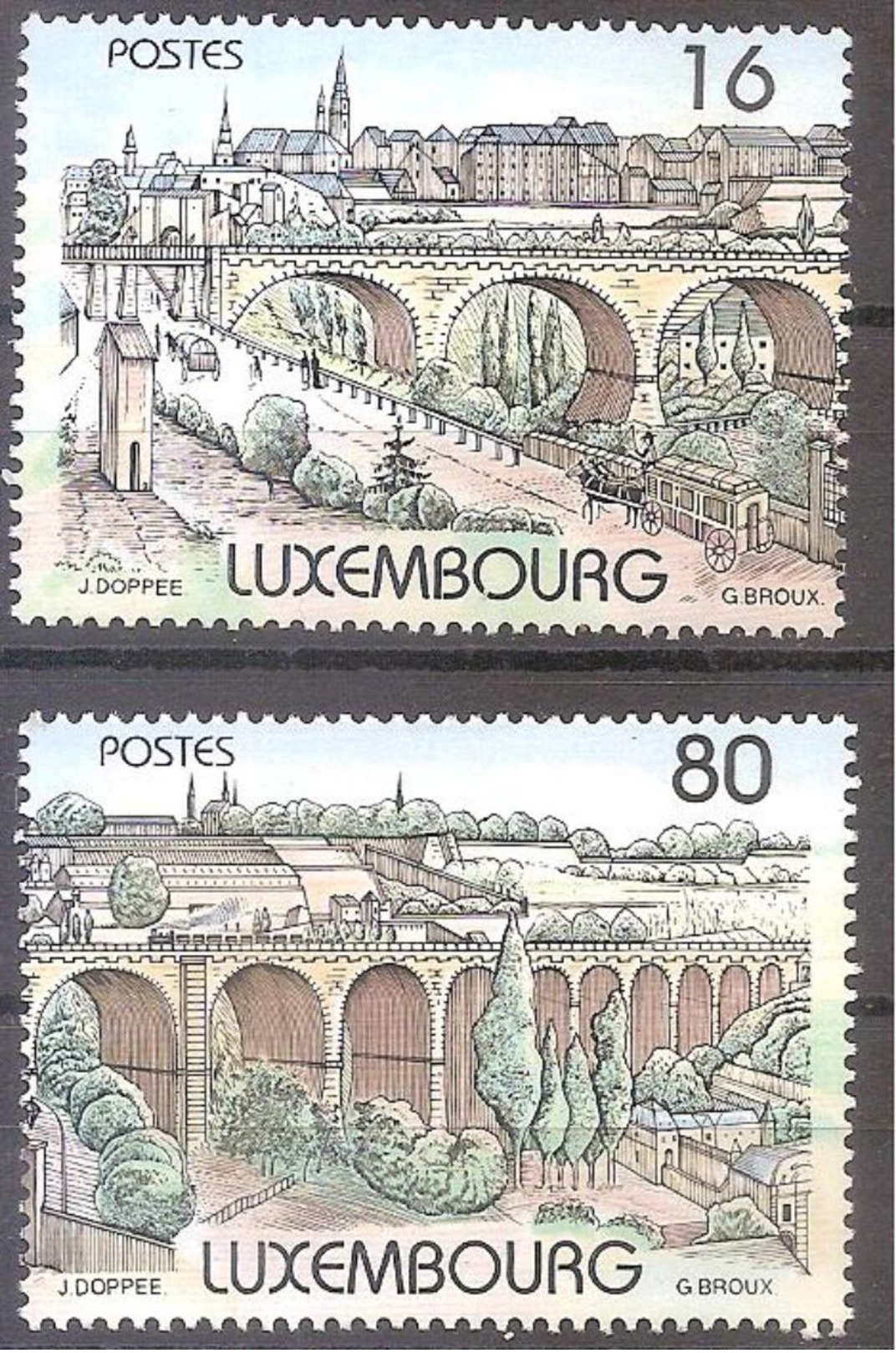 LUXEMBOURG,SERIE COMPLETE,NEUVE**.YVERT 1396/97. - Nuevos