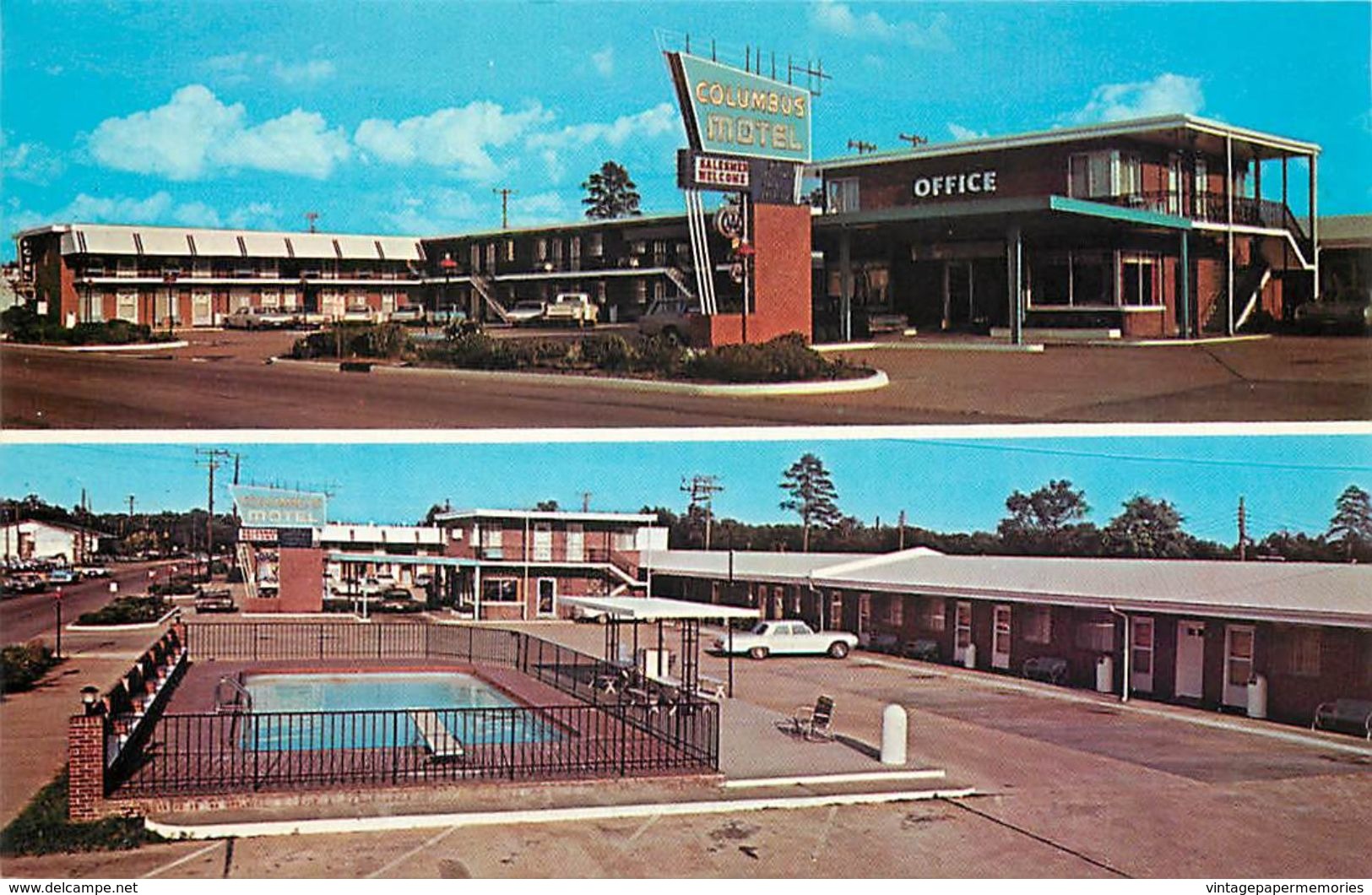 276655-Mississippi, Columbus, Columbus Motel, Gring Studio By Dexter Press No 11585-C - Other & Unclassified
