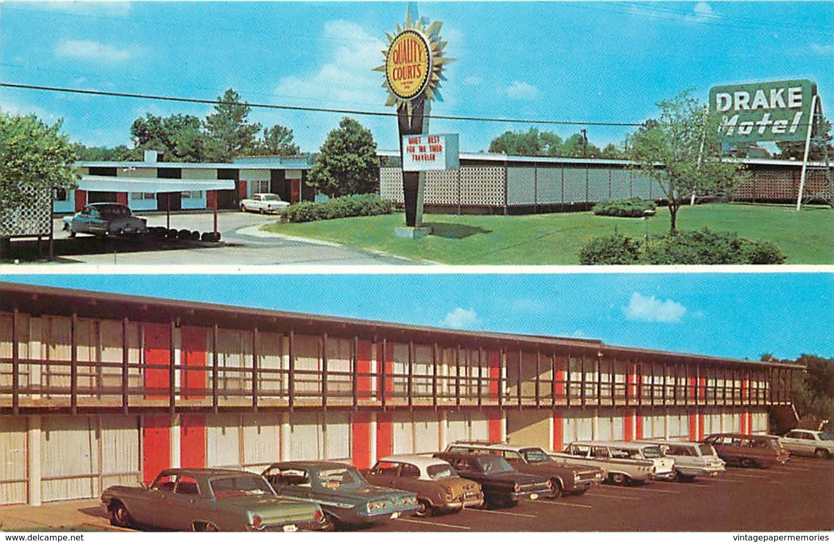 276695-Mississippi, Jackson, Drake Motel, O.C. Campbell Photo By Dexter Press No 76255-B - Jackson