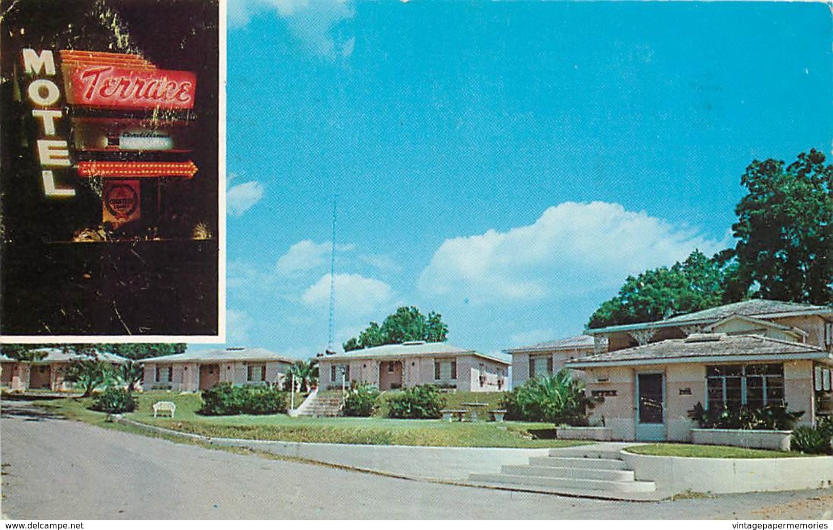 276761-Mississippi, Natchez, Terrace Motel, 1961 PM, Ogden Photo By Dexter Press No 25101-B - Autres & Non Classés