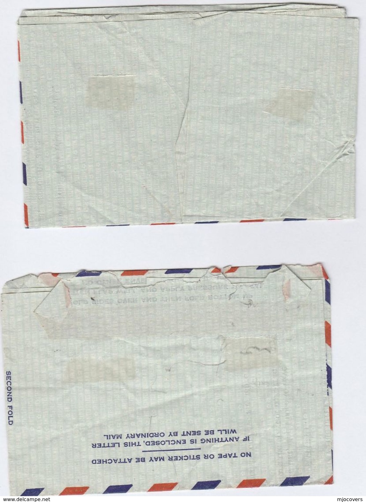 1959 Los Altos USA To NATAL South AFRICA, 2 X AEROGRAMMES Aerogramme Stamps Cover Postal Stationery Stamps - Other & Unclassified