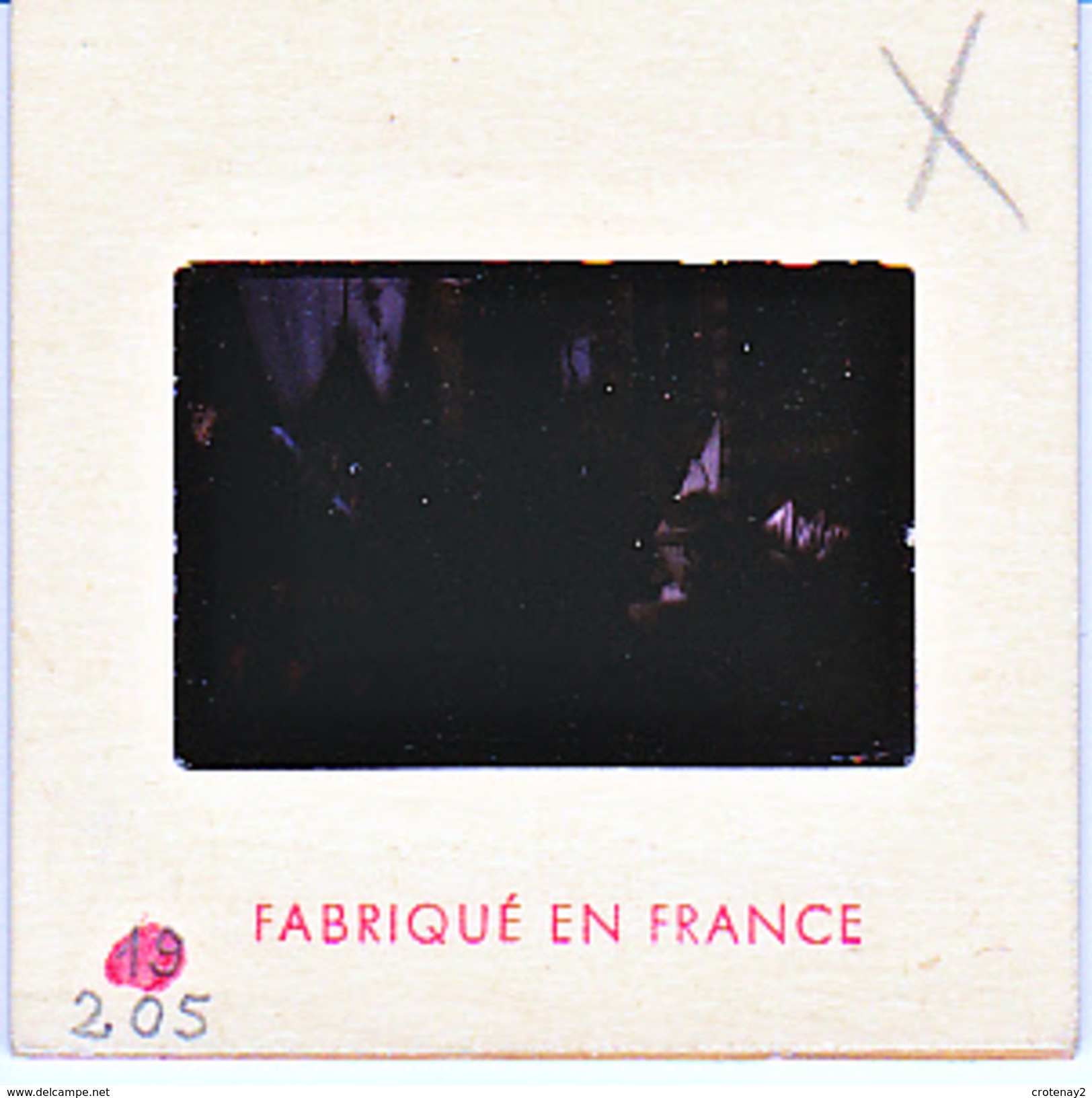 Photo Diapo Diapositive Chalon Sur Saône 1959 Carnaval Char Devant Tailleur VOIR ZOOM - Dias