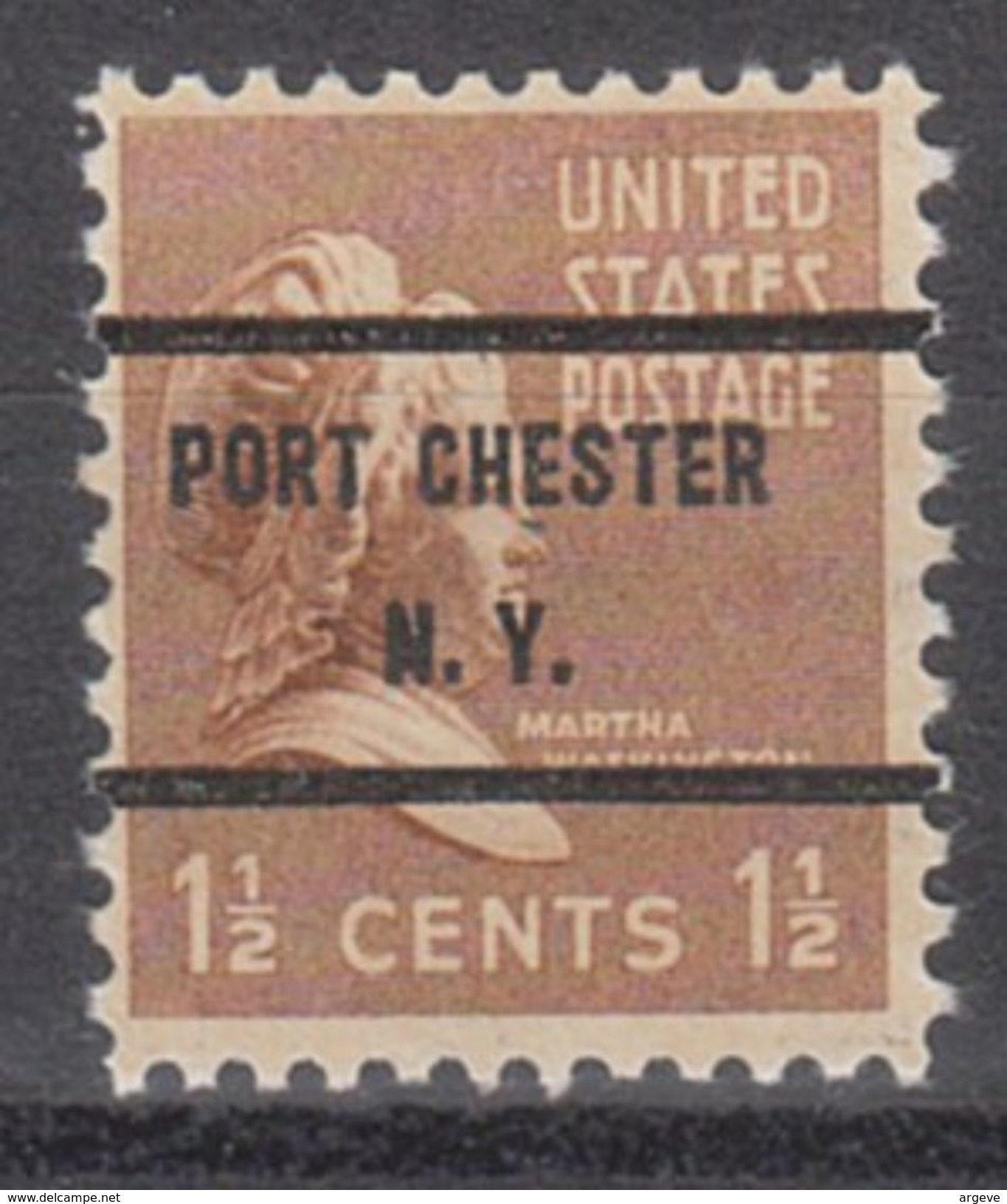 USA Precancel Vorausentwertung Preo, Bureau New York, Port Chester 805-71 - Precancels