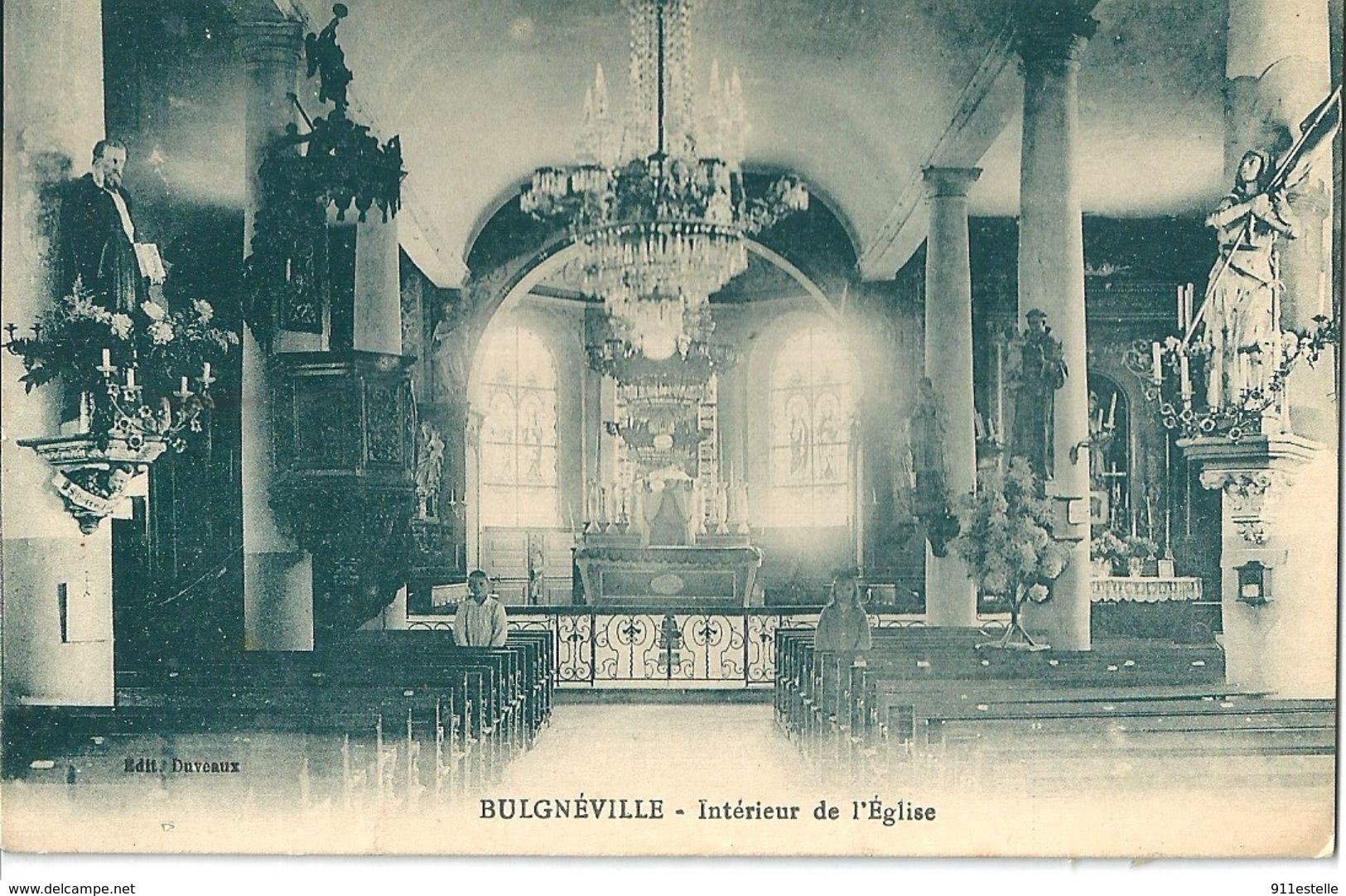 88   BULGNEVILLE -  INTERIEUR  DE L 'EGLISE - Bulgneville