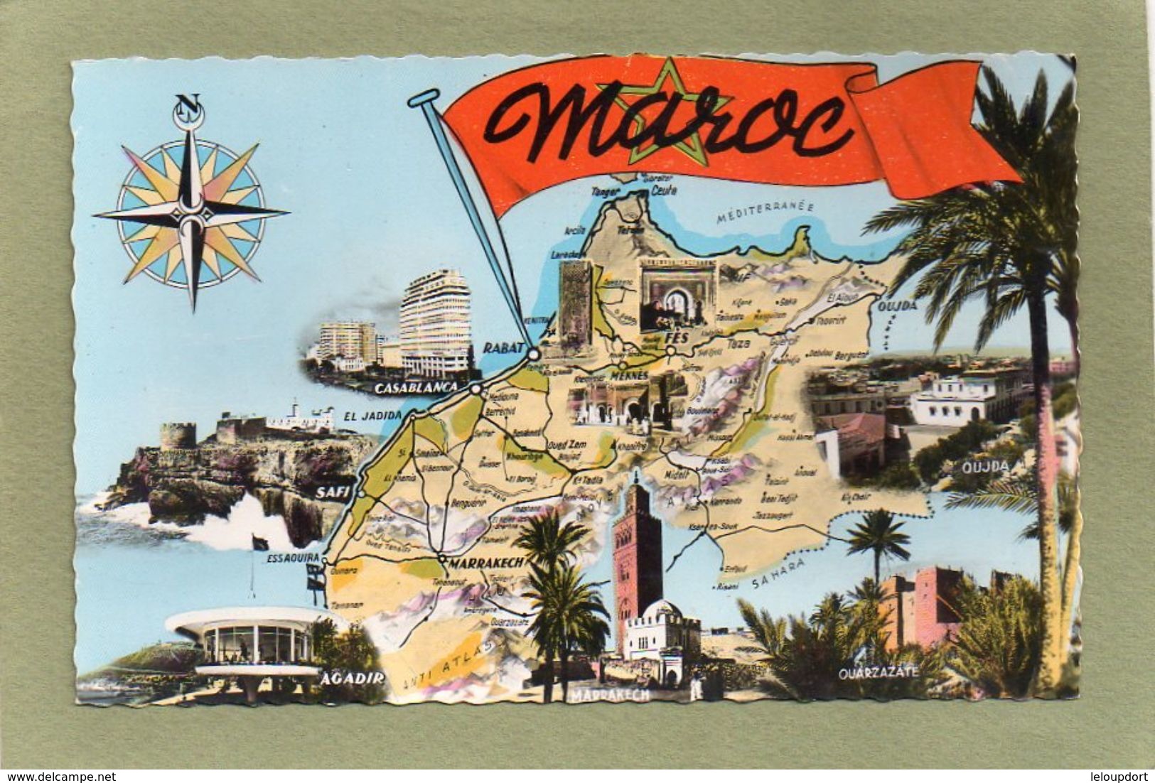 MAROC - Cartes Géographiques