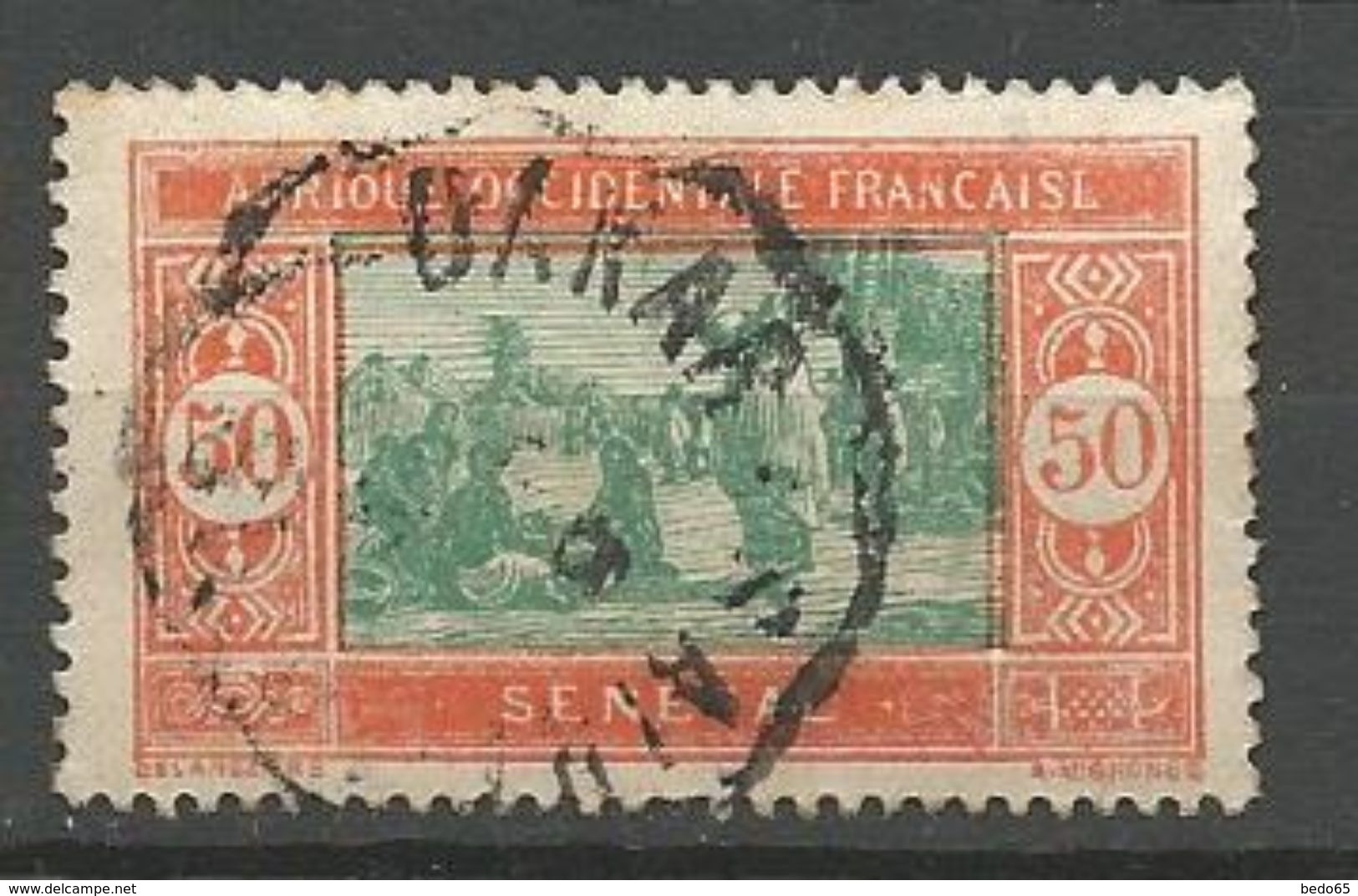 SENEGAL N° 82 CACHET DAKAR TB - Used Stamps