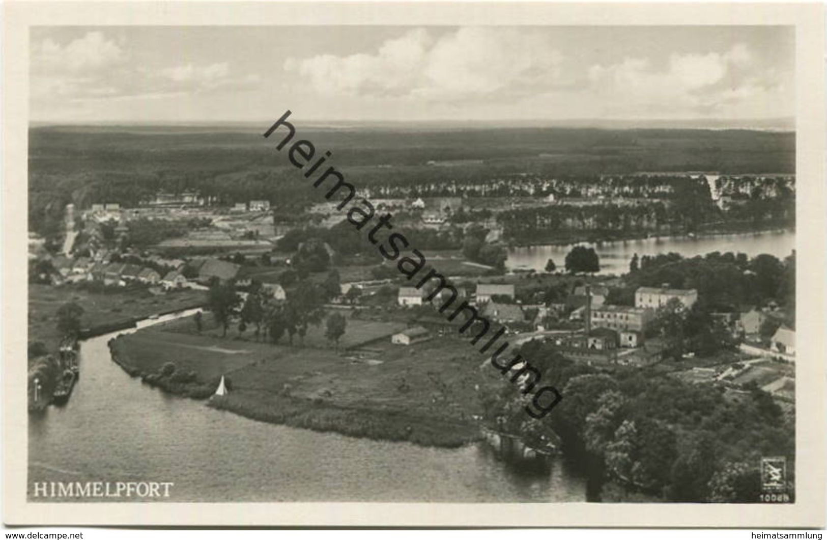 Himmelpfort - Flieger-Foto Aus 90m Höhe - Foto-AK 30er Jahre - Verlag Klinke & Co. Berlin - Fuerstenberg