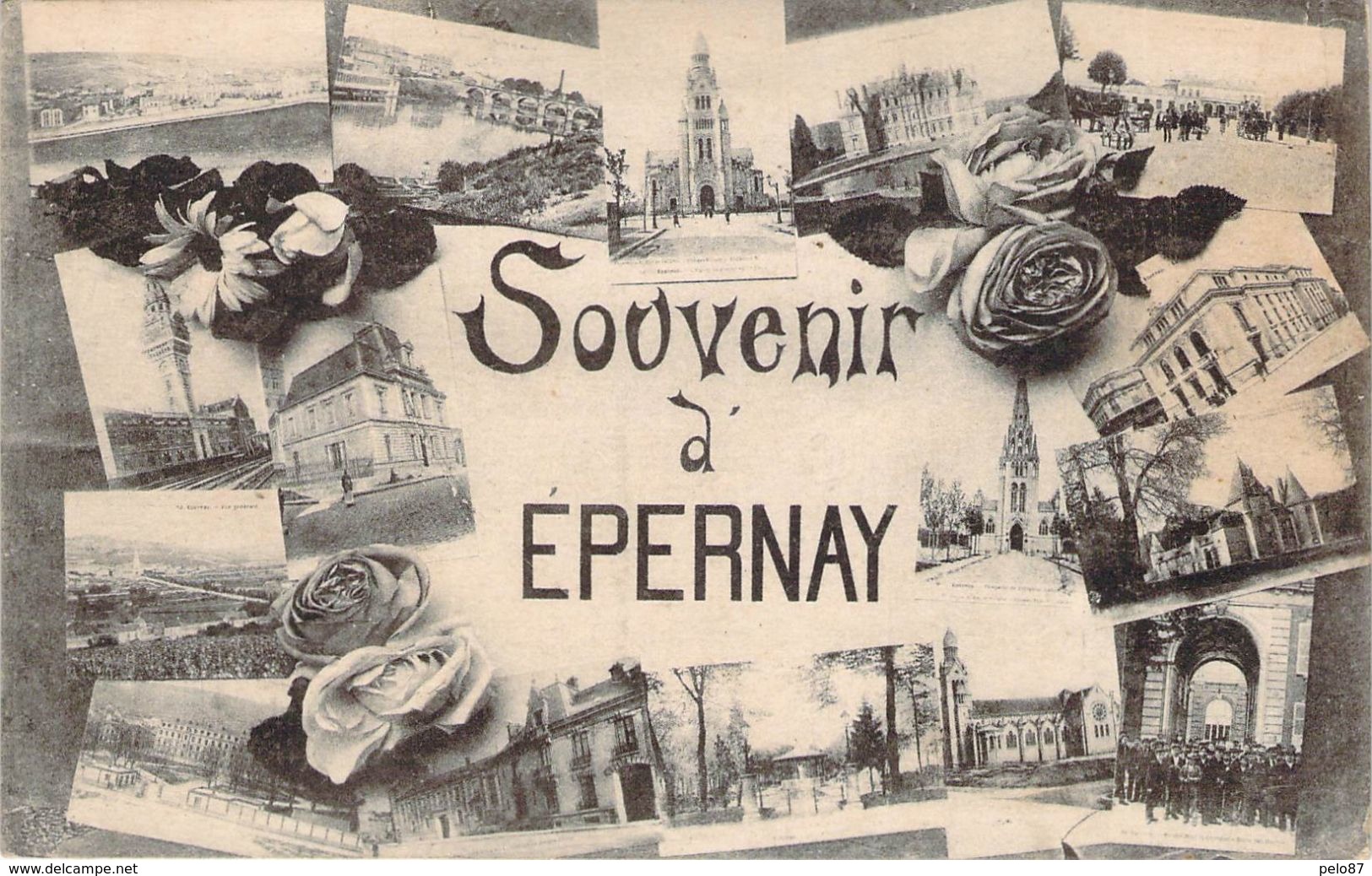 CPA Souvenir D'Epernay PI 1963 - Epernay