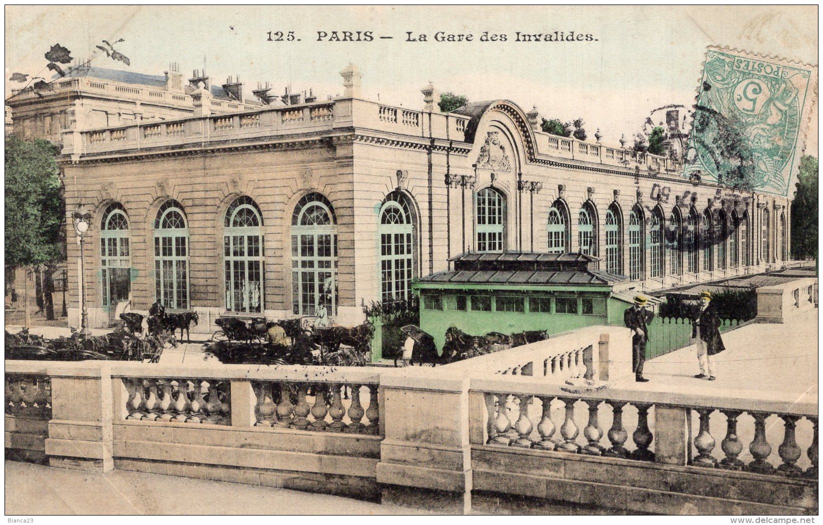 B44843 Paris,  La Gare Des Invalides - Autres & Non Classés