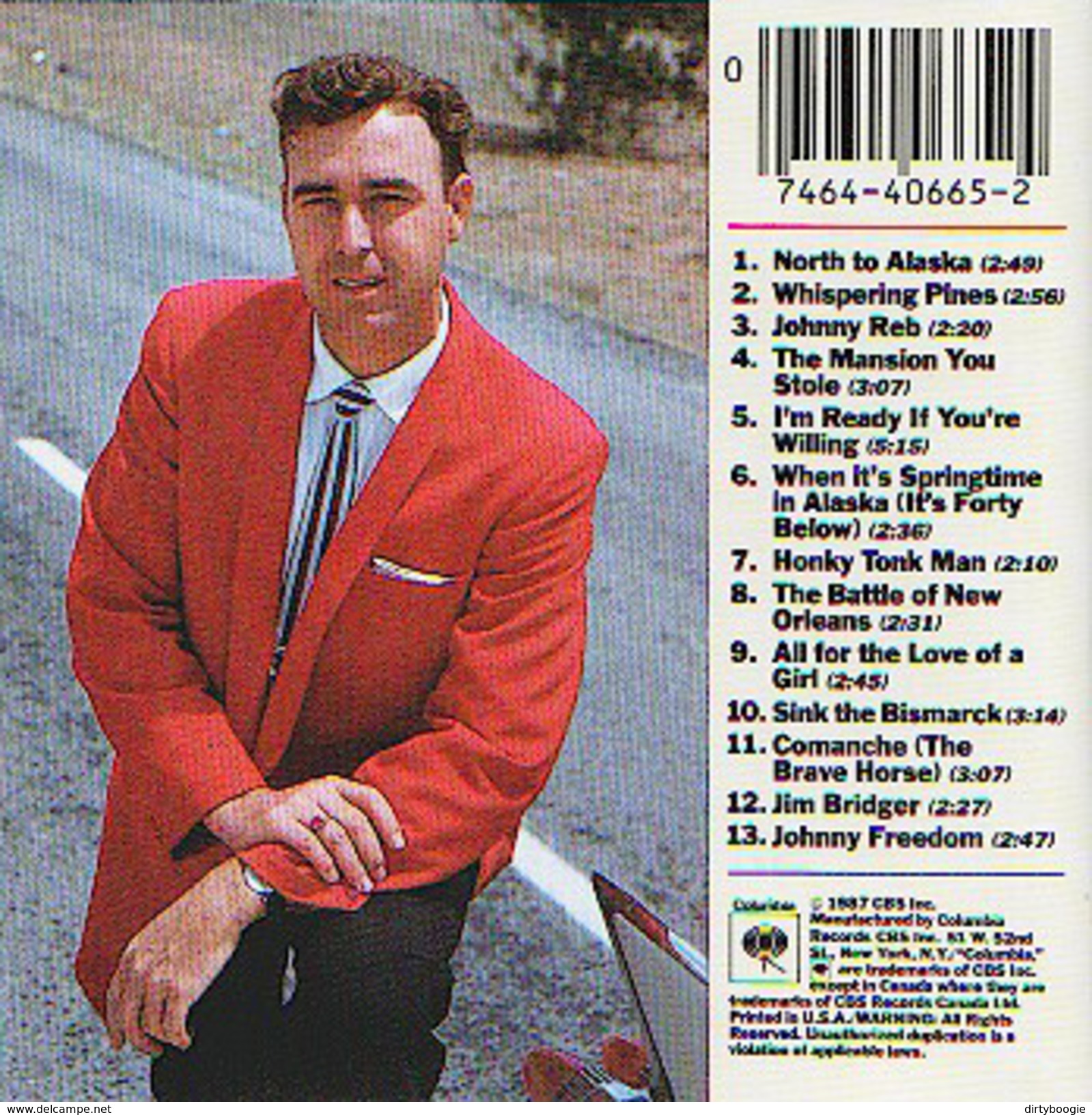 Johnny HORTON - Greatest Hits - CD - Country Et Folk