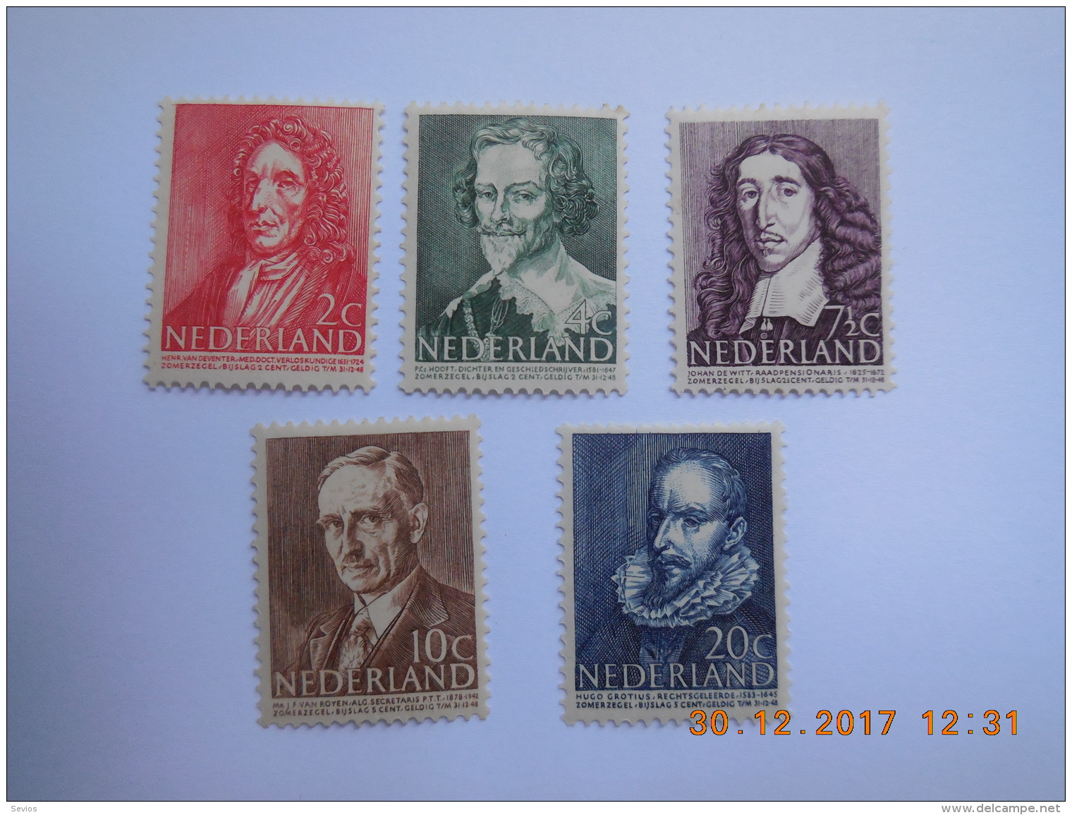 Sevios / Netherlands / Stamp **, *, (*) Or Used - Andere & Zonder Classificatie