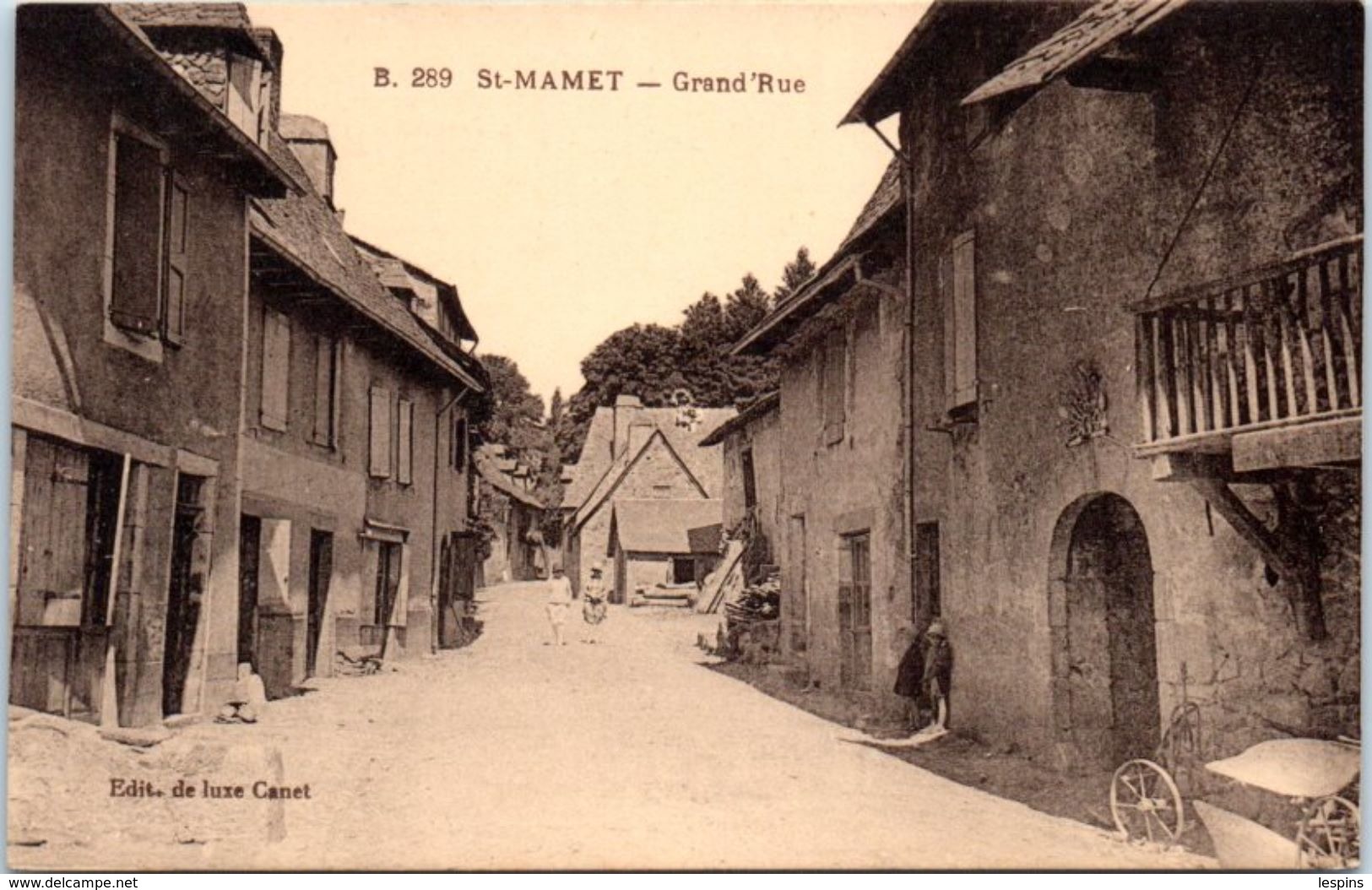 15 - SAINT MAMET --  Grande Rue - Saint-Mamet-la-Salvetat