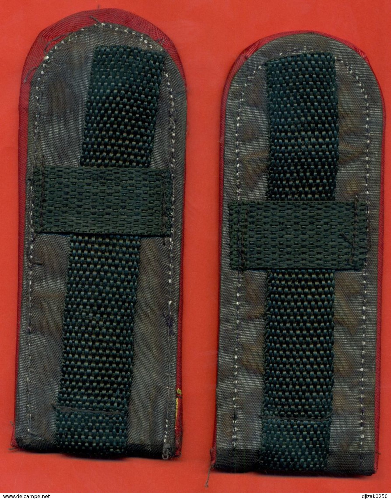 Kazakhstan.Police Shoulder Straps. New. - Blazoenen (textiel)