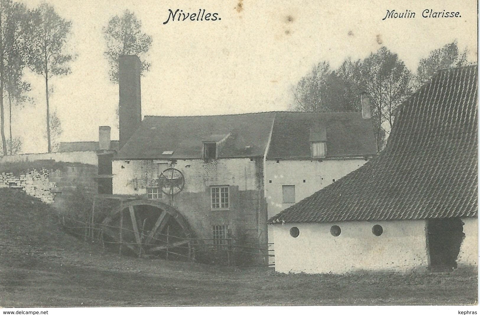 NIVELLES : Moulin Clarisse - Nels Série 76 N° 23 - Nivelles