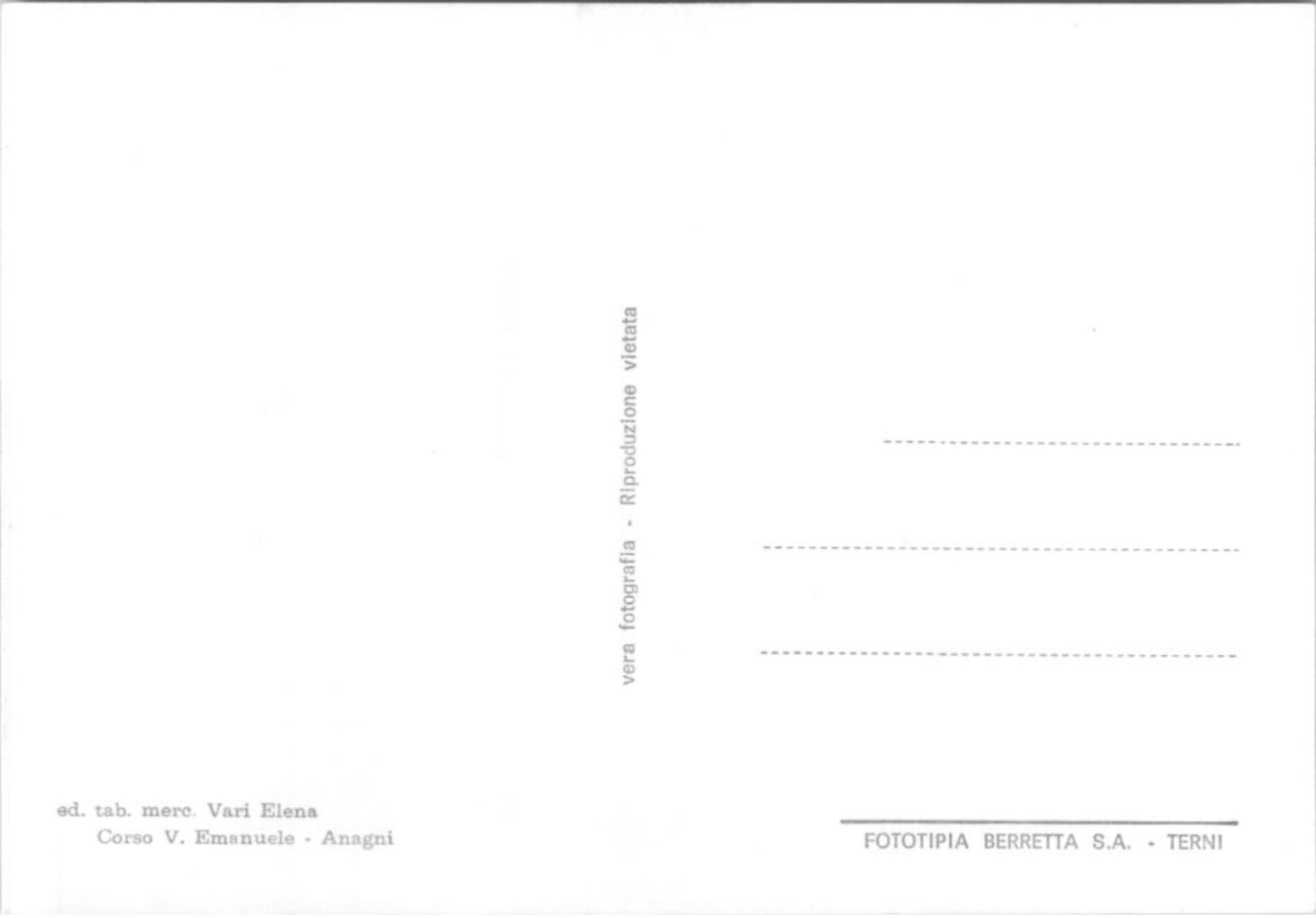 ANAGNI   / 10 CARES POSTALES  NON ECRITE   /1PHOTO  9 X 12.5    GRATUITE   /  ENV  80 - Altri & Non Classificati