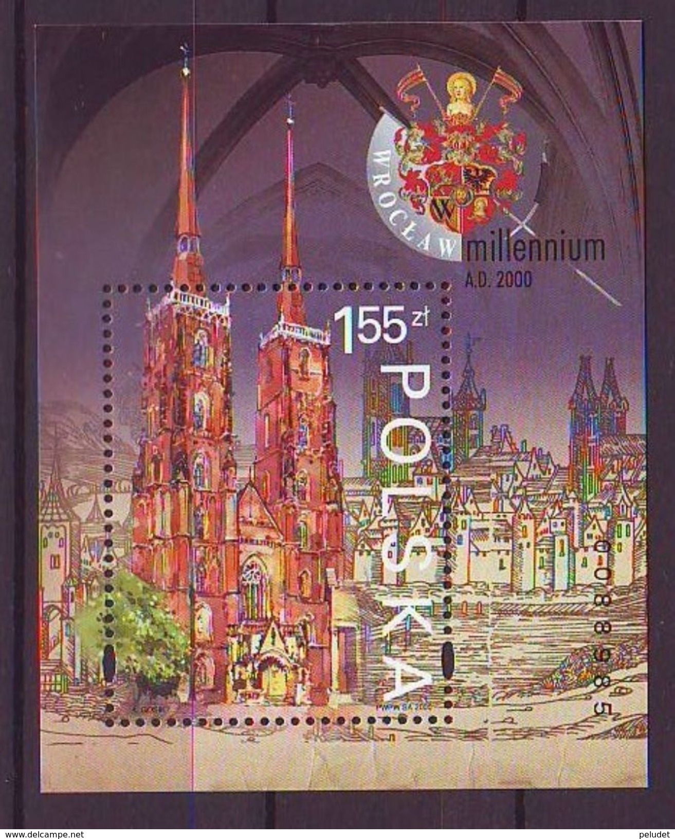 Poland - 2000, Breslau Millennium S/s - Mnh - Unused Stamps